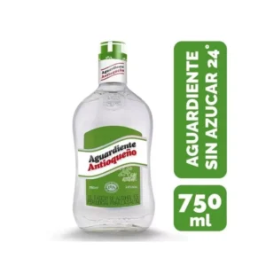 Aguardiente Antioqueño Verde Botella 750ML