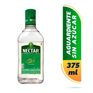 Aguardiente Nectar club Media De 375ML