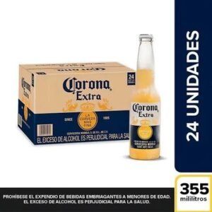 Cerveza Corona Caja Por 24 Unidades de 355ML