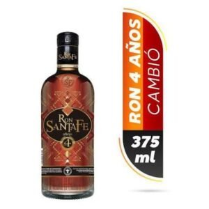 Ron Santafe Media De 375ML
