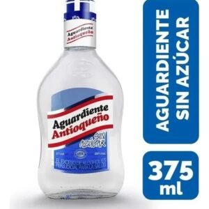 Aguardiente Antioqueño Azul Media De 375ML