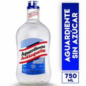 Aguardiente Antioqueño azul Botella