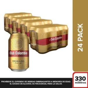 Club Colombia Dorada Paca Por 24 Unidades De 330ML