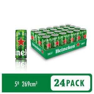 Cerveza Heineken Paca Por 24 Unidades De 269ML